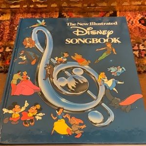 Beautifully illustrated Disney Songbook.  Original 1986 edition.  Wonderful